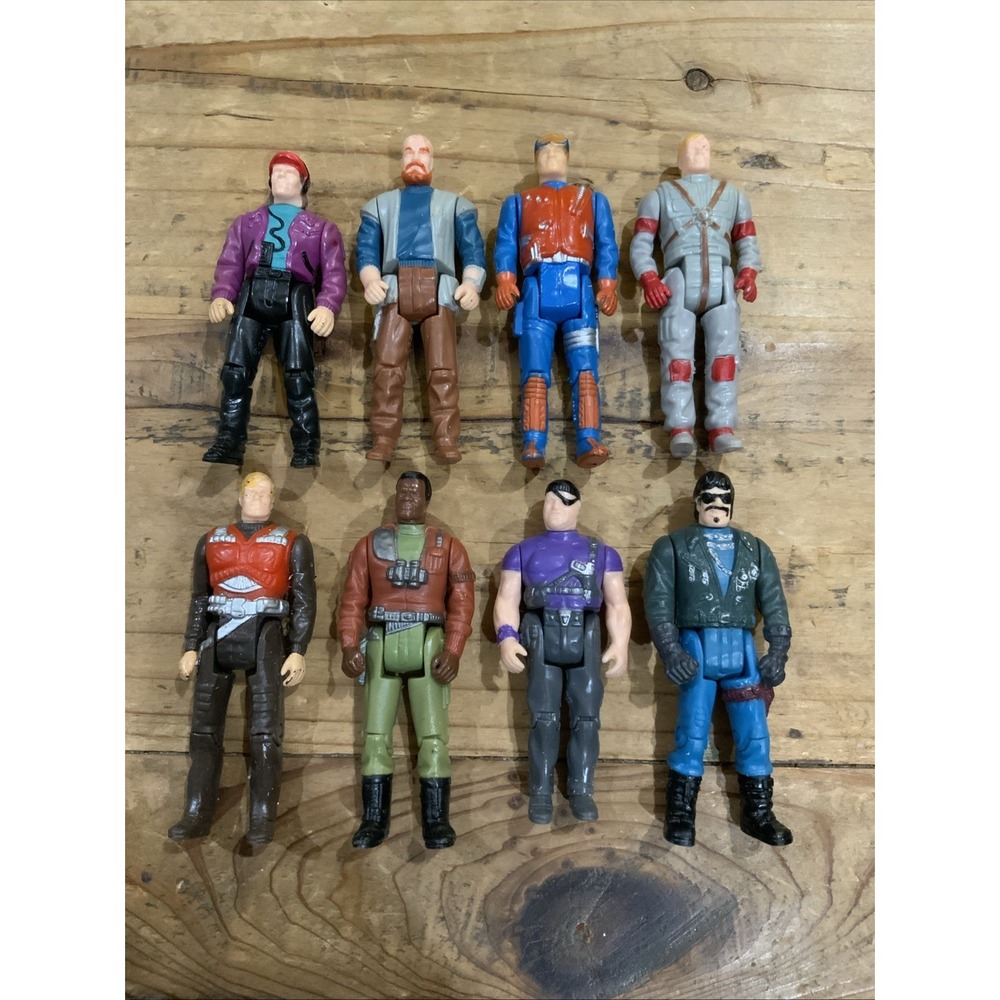 Lot Of 8 - MASK M.A.S.K. ACTION FIGURE Kenner Vintage 1986